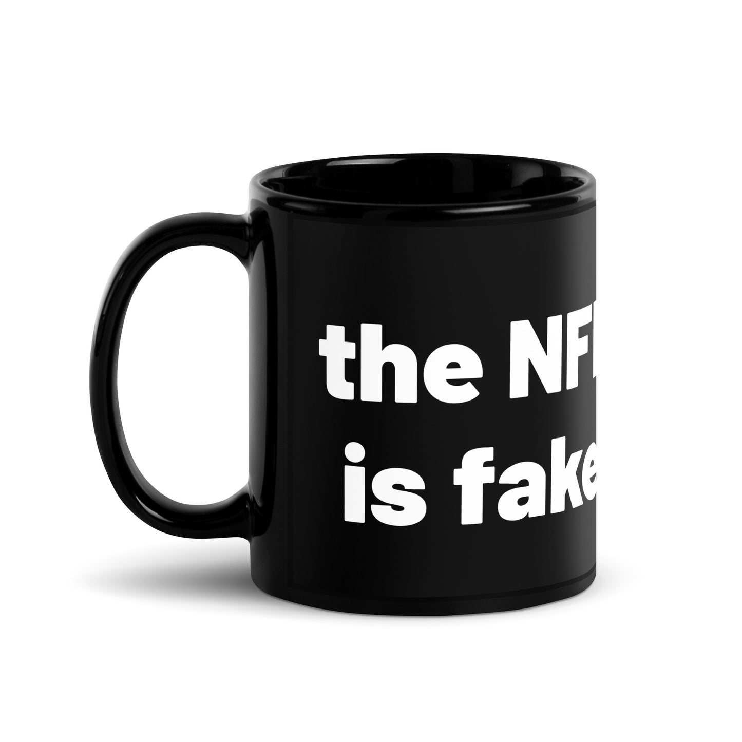 Black Glossy Mug