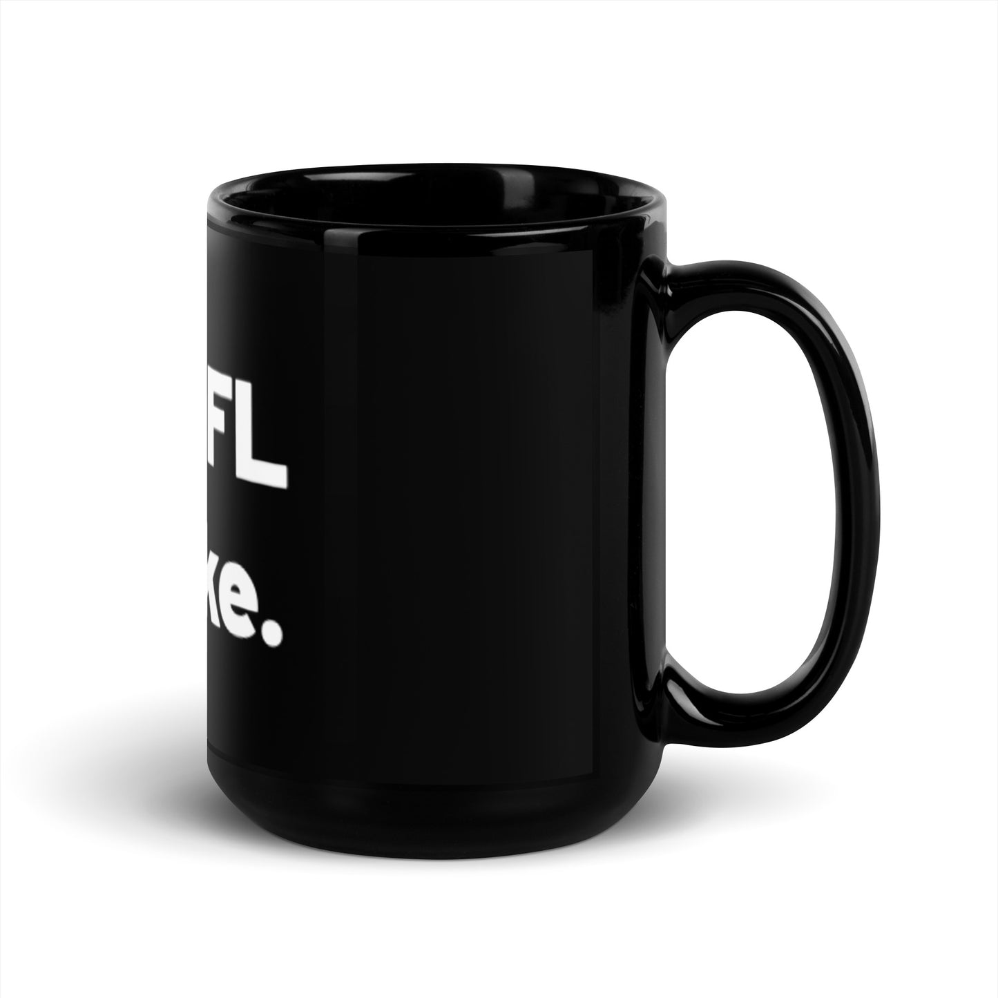 Black Glossy Mug