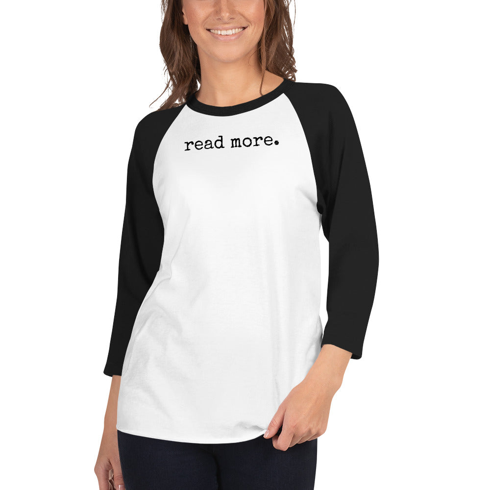 3/4 sleeve raglan shirt