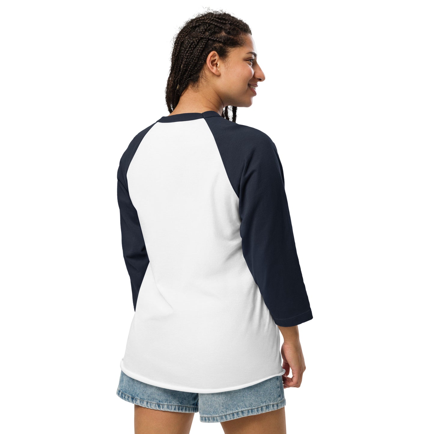 3/4 sleeve raglan shirt