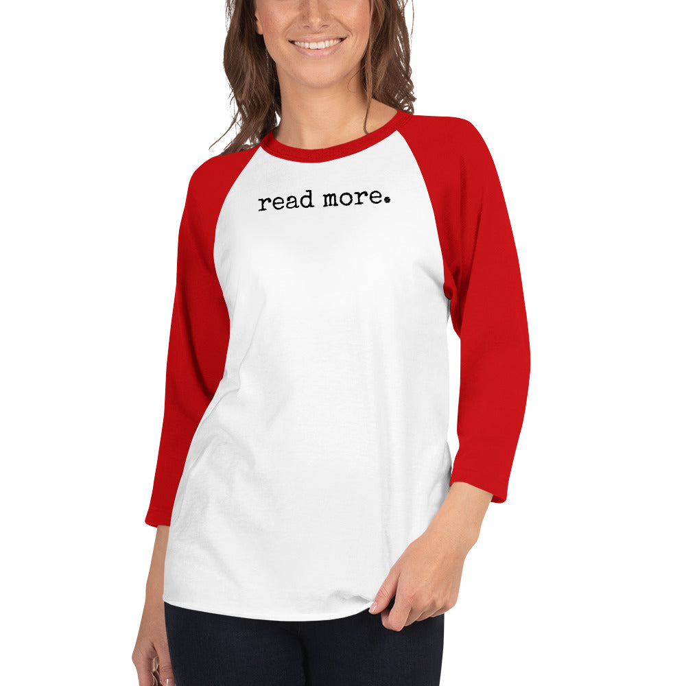 3/4 sleeve raglan shirt